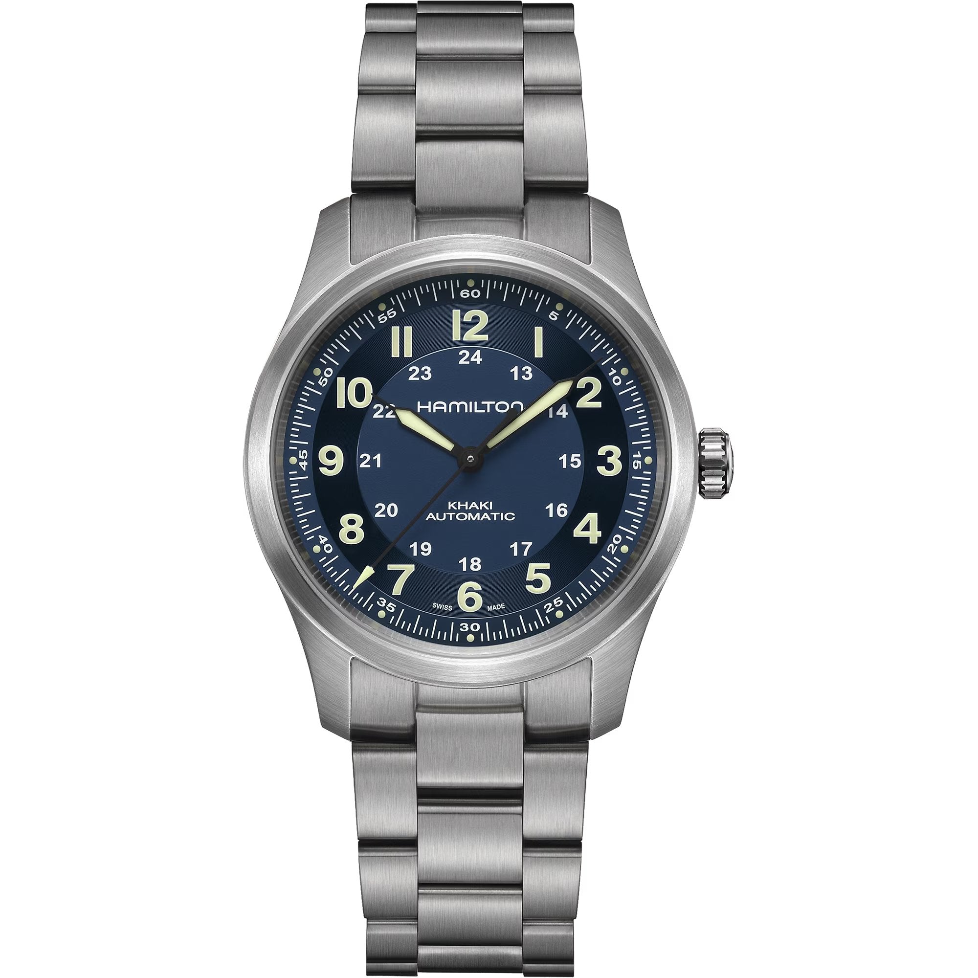 Khaki field shop titanium men's watch