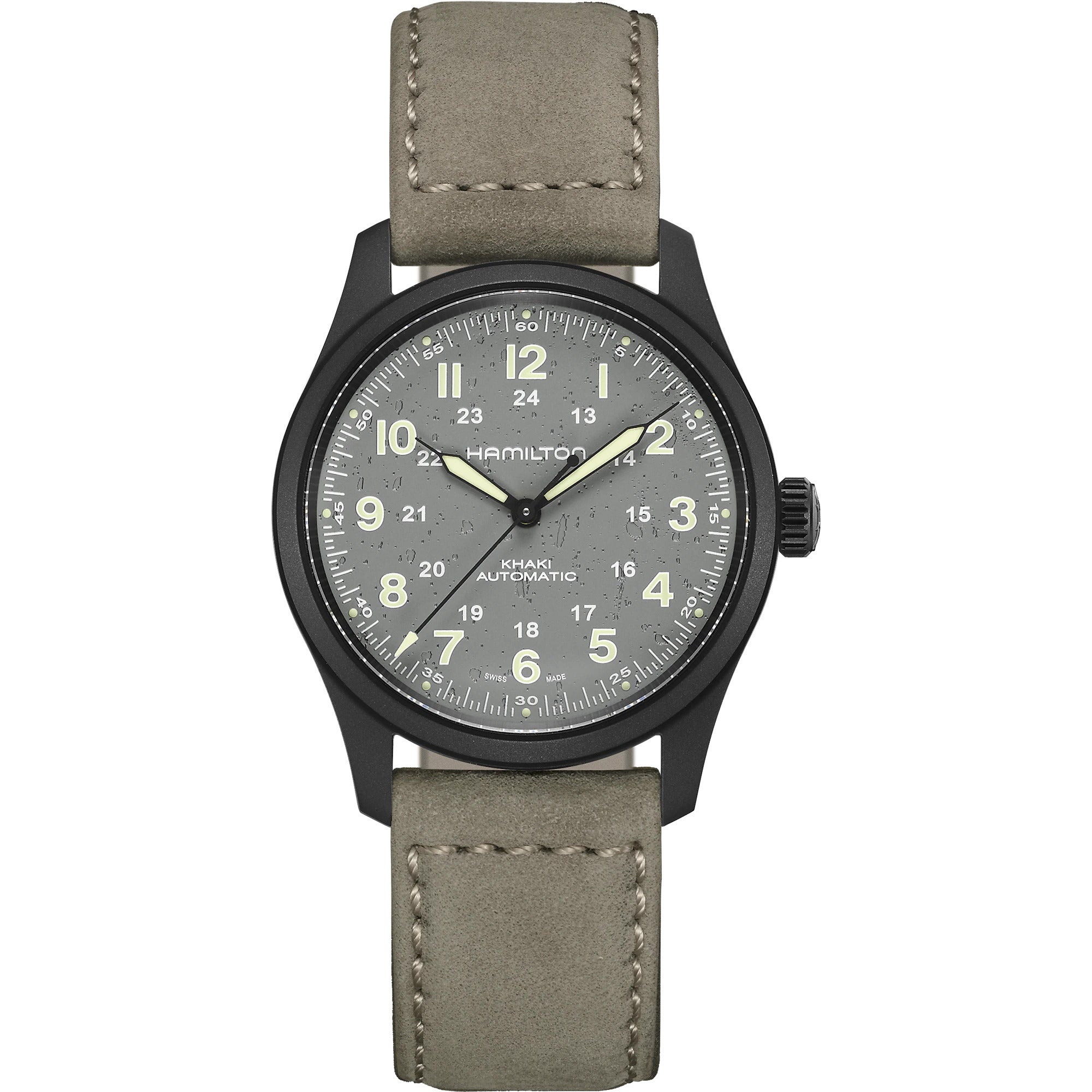 Khaki field 2024 titanium men's watch