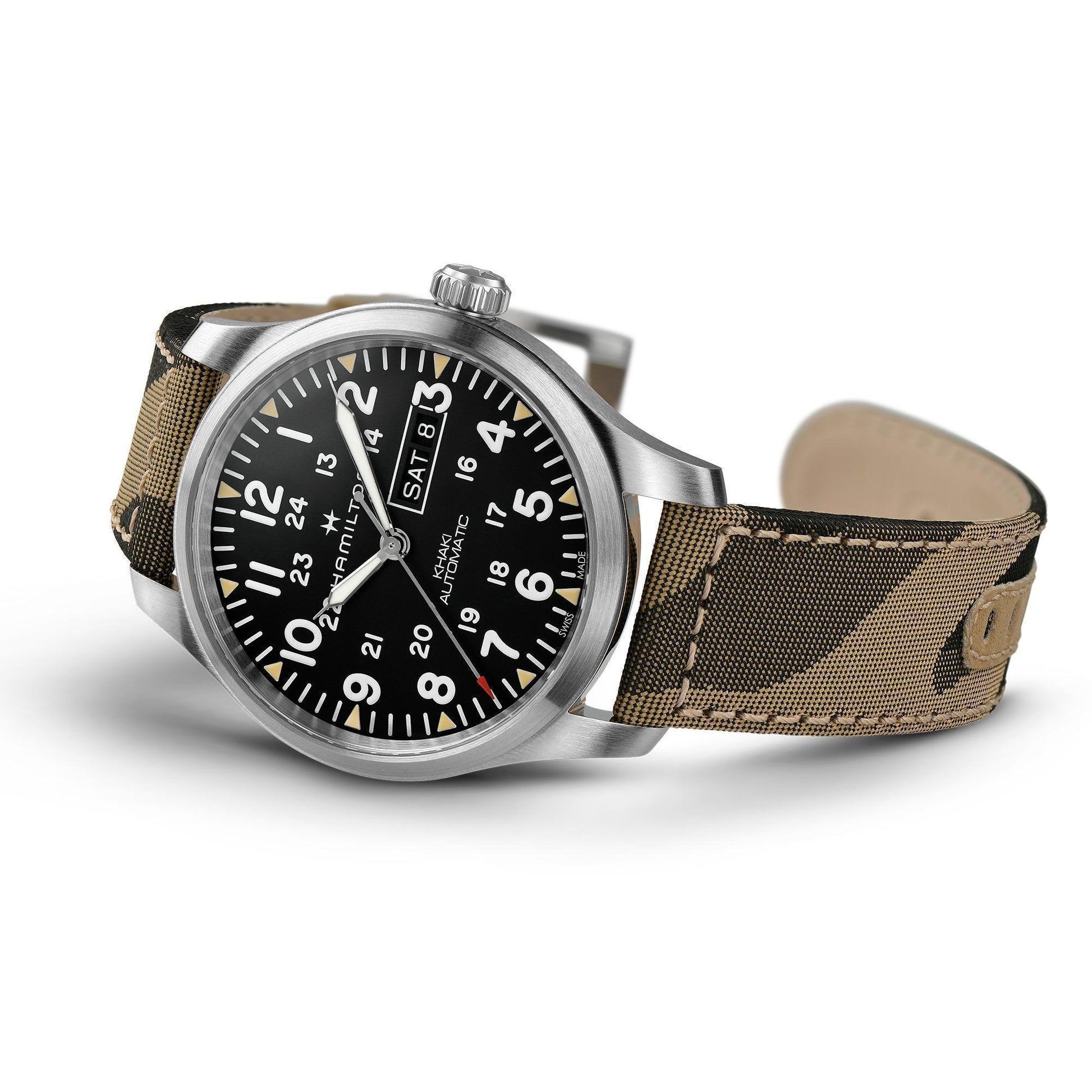 Hamilton Khaki Field Day Date Automatic Mens Watch H70535031