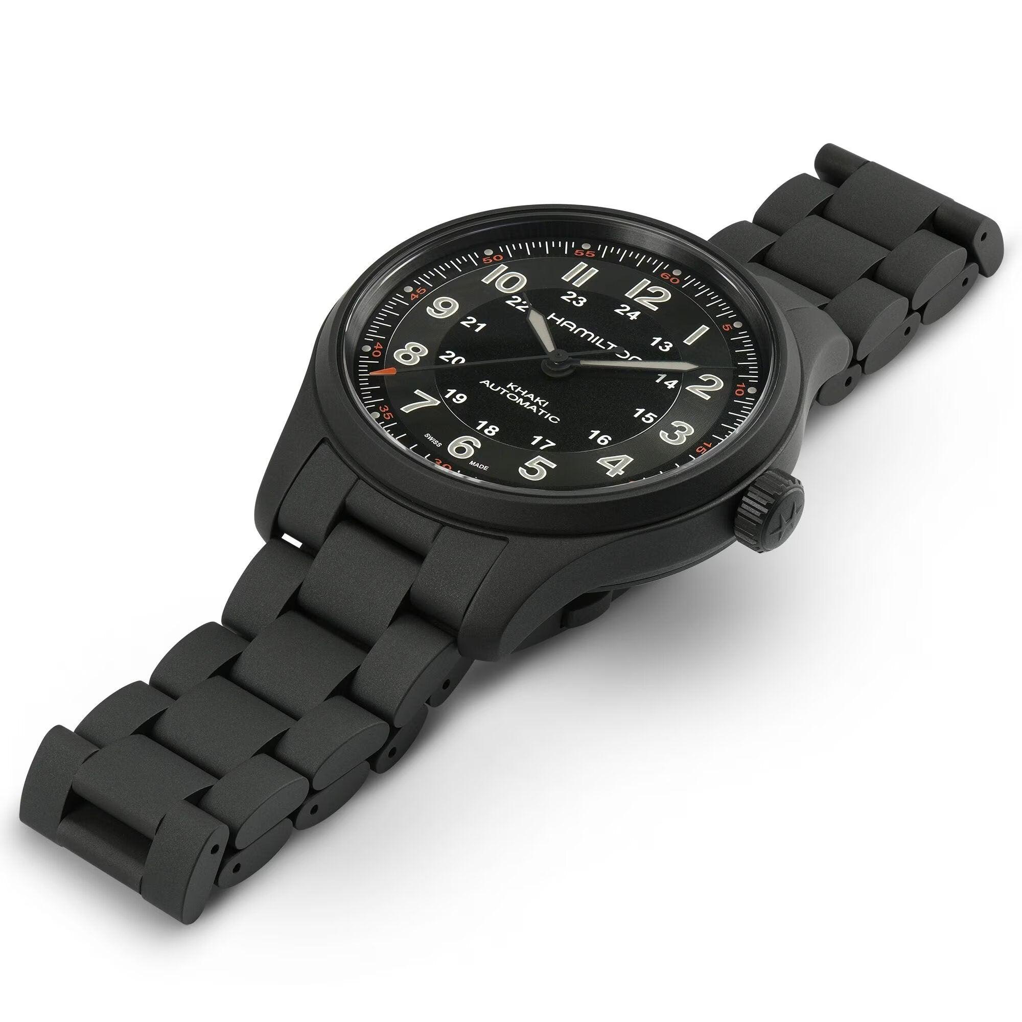 Khaki field clearance titanium men's watch