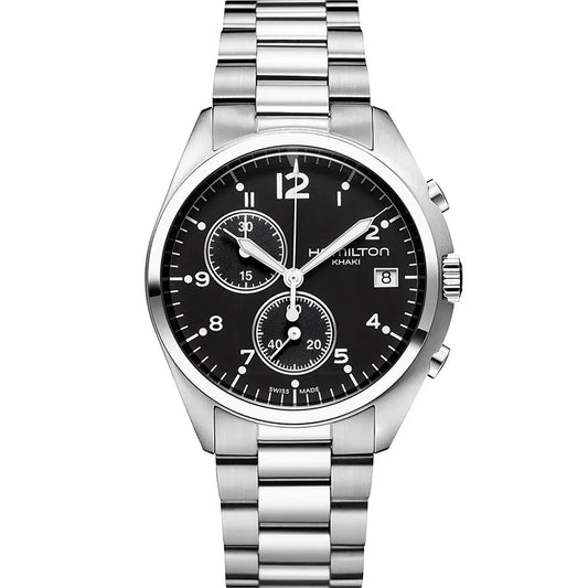 Hamilton Khaki Aviation Pilot Pioneer Chrono Quartz Men's Watch H76512133