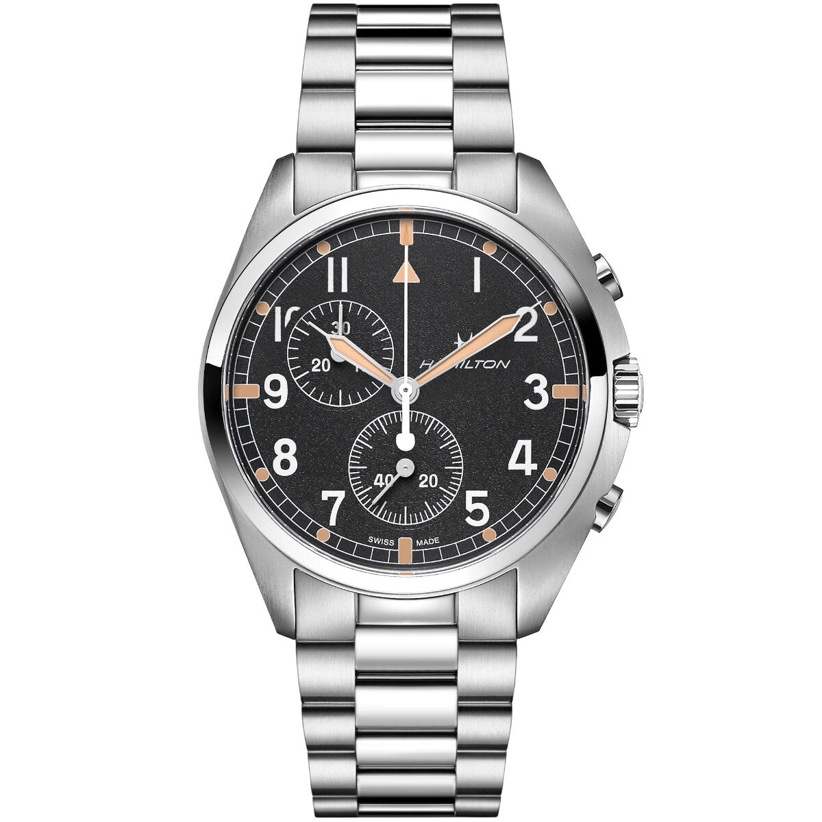 Hamilton khaki pilot chronograph hot sale