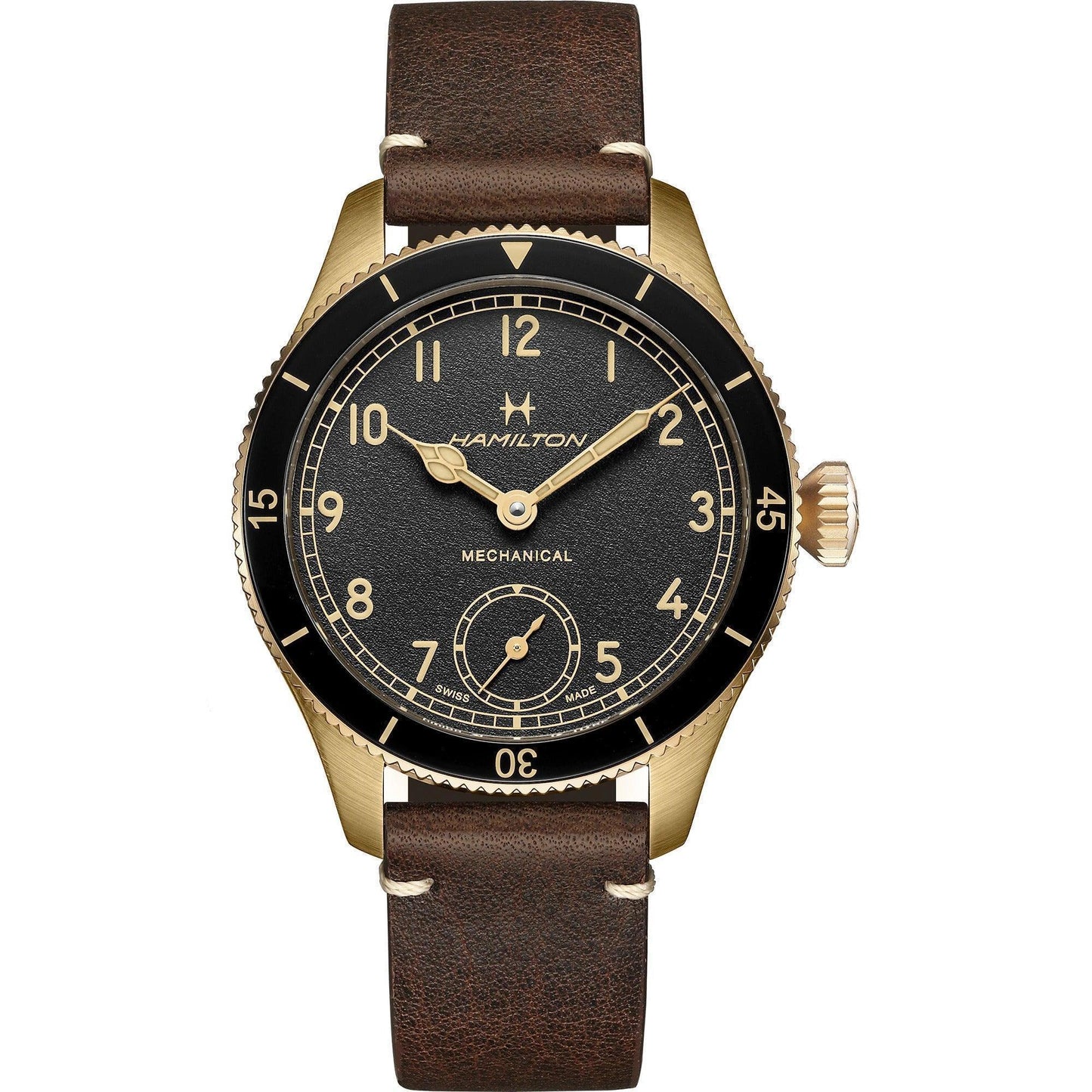 Hamilton Khaki Aviation Pilot Pioneer Bronze Men's Watch H76709530