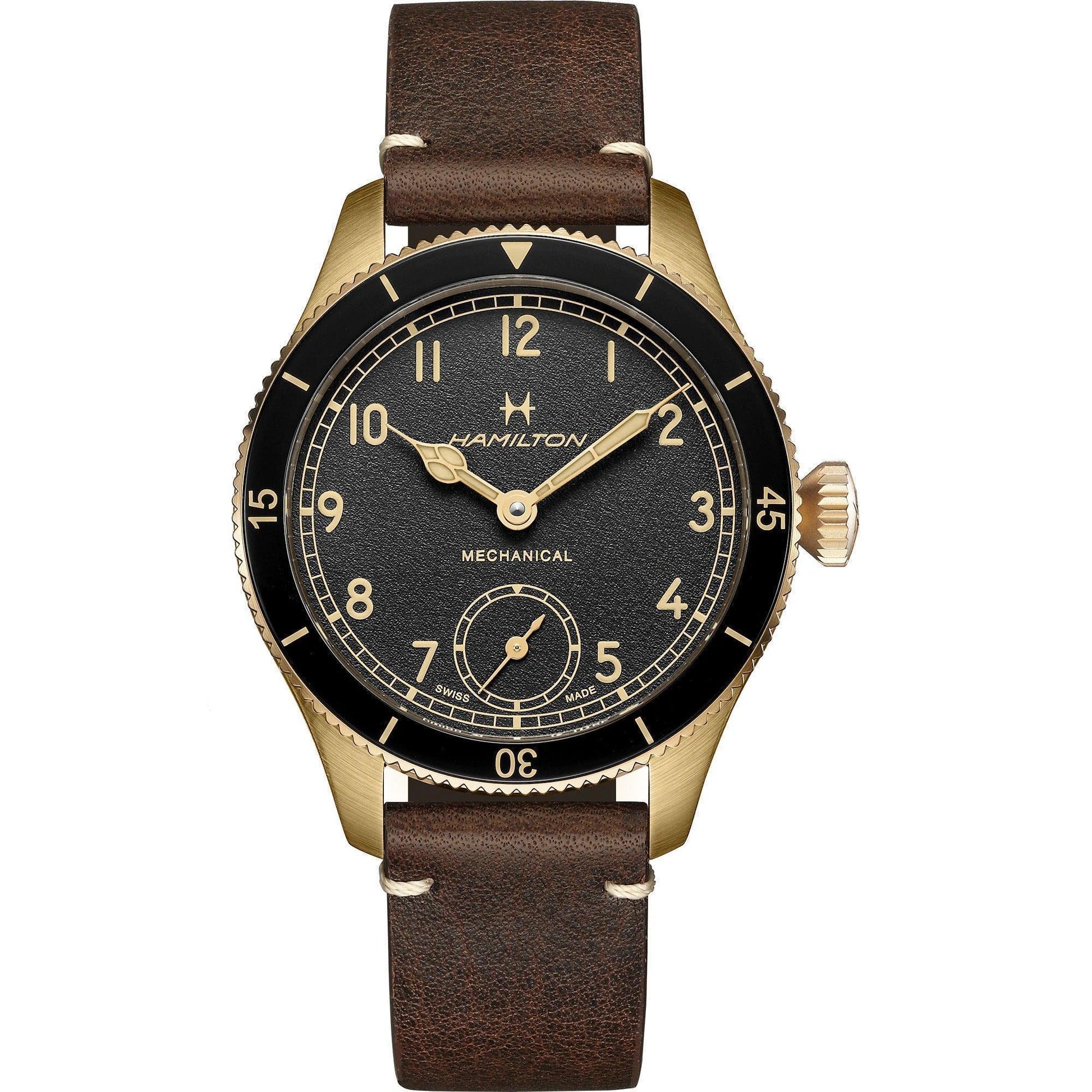 Hamilton Khaki Aviation Pilot Pioneer Bronze Men's Watch H76709530