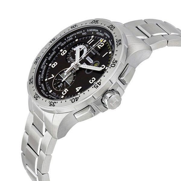 Hamilton Khaki Aviation Worldtimer Chrono Quartz Men's Watch H76714135