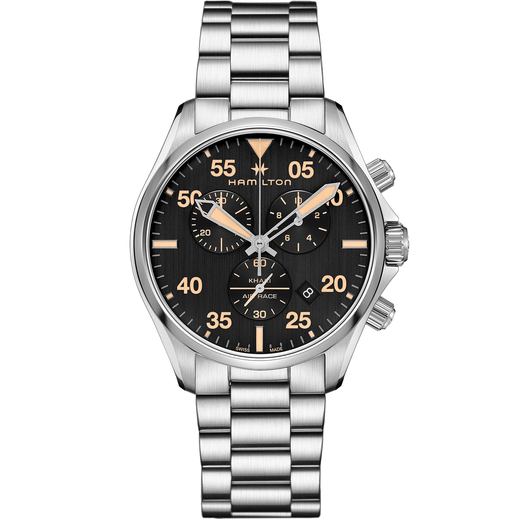 Hamilton Khaki Aviation Pilot Chrono Quartz Men's Watch H76722131