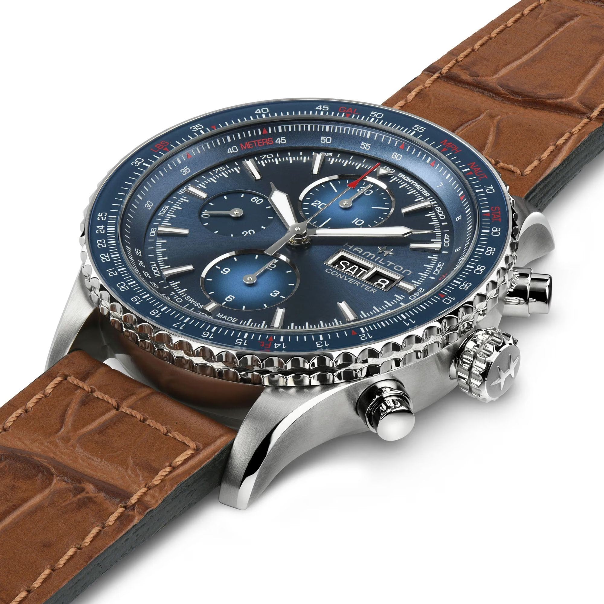 Hamilton khaki clearance navy chrono