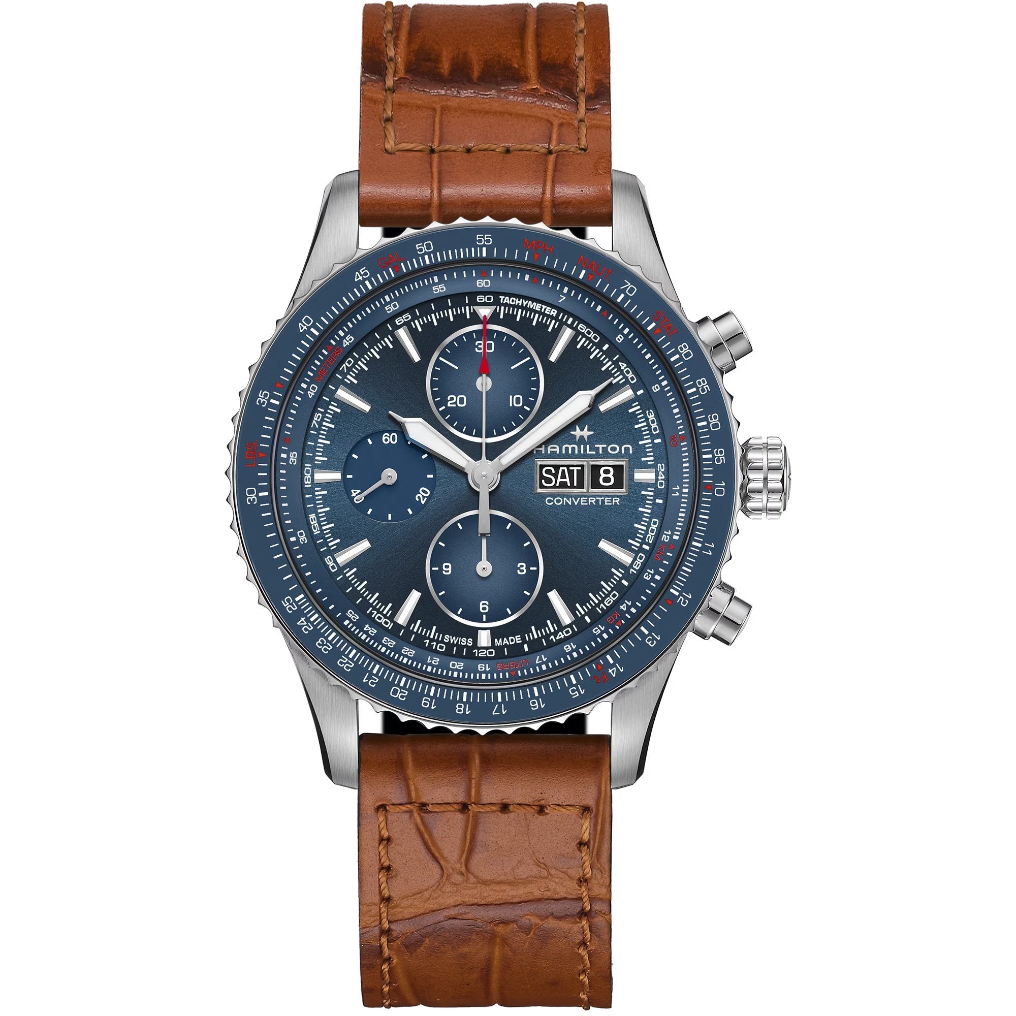 Hamilton Khaki Navy Converter Automatic Chrono Men's Watch H76746540
