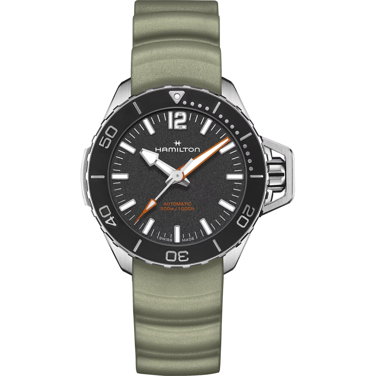 Hamilton Khaki Navy Frogman Automatic Men&#39;s Watch H77455331