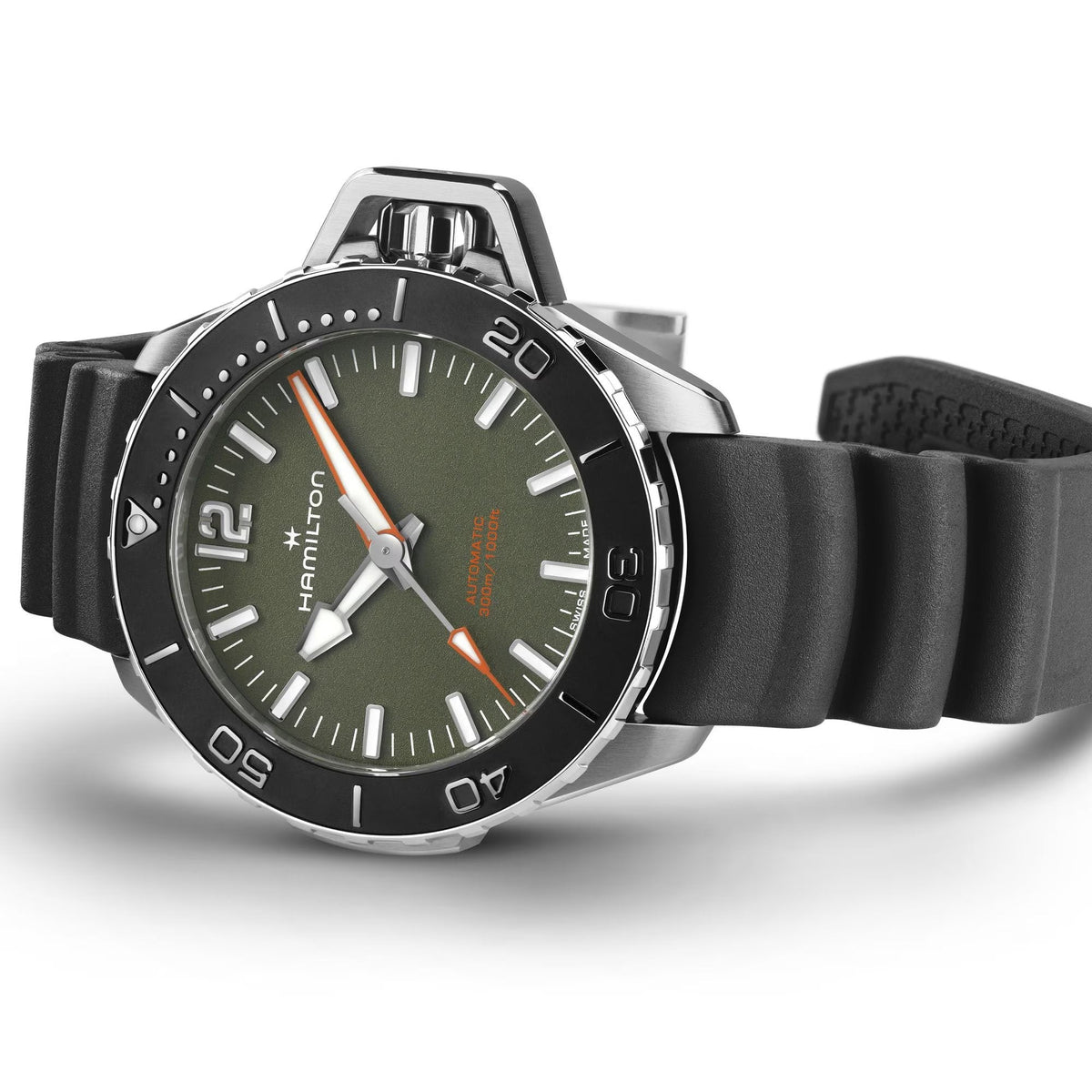 Hamilton Khaki Navy Frogman Automatic Mens Watch H77455360