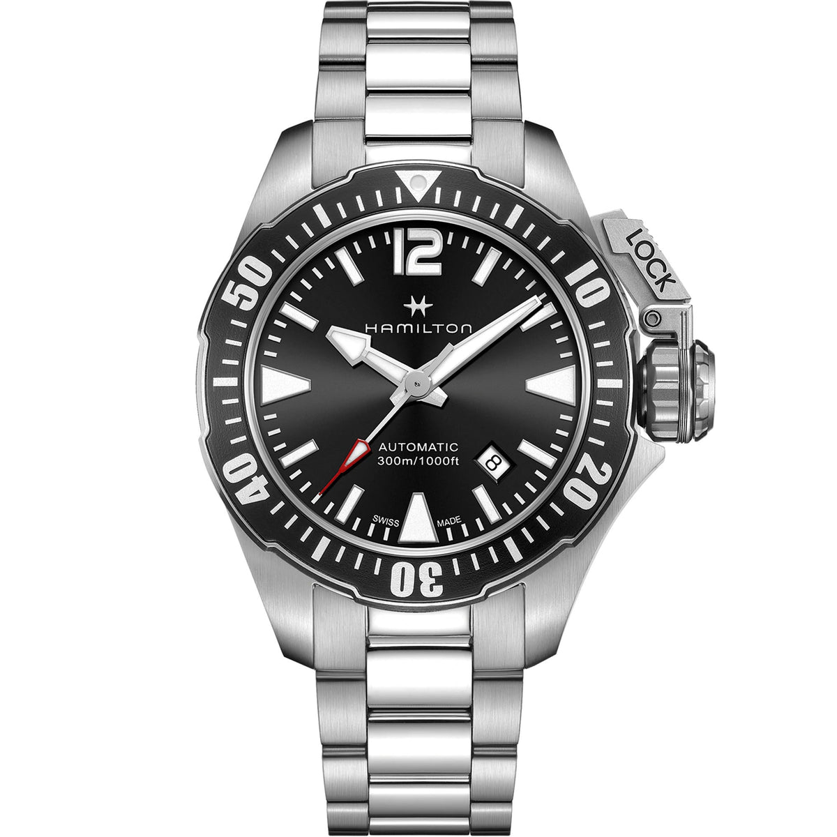 Hamilton Khaki Navy Frogman Automatic Men&#39;s Watch H77605135