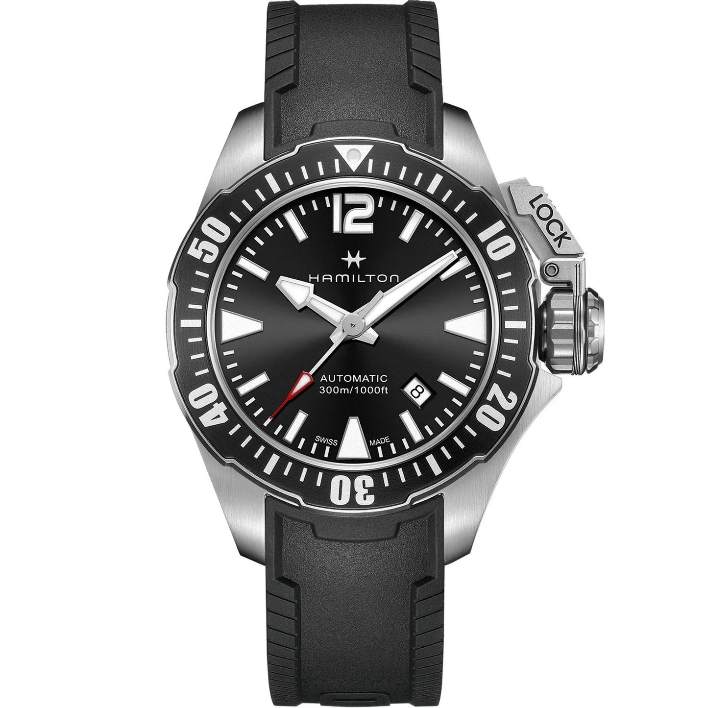 Hamilton Khaki Navy Frogman Automatic Men's Watch H77605335