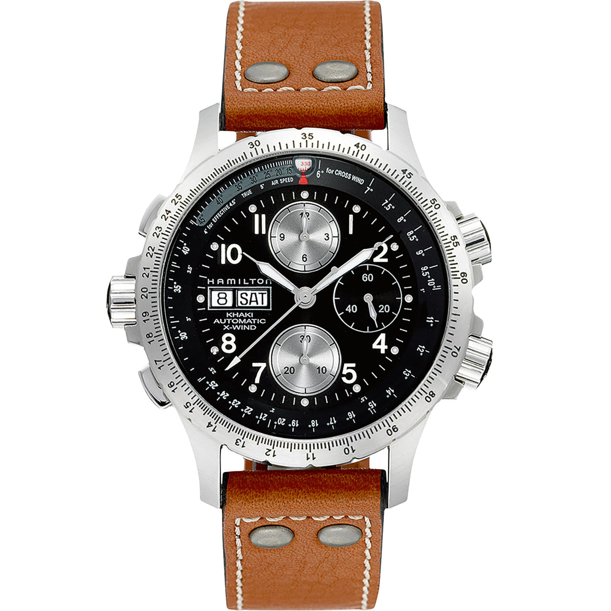 Hamilton Khaki Aviation X-Wind Automatic Chrono Men&#39;s Watch H77616533