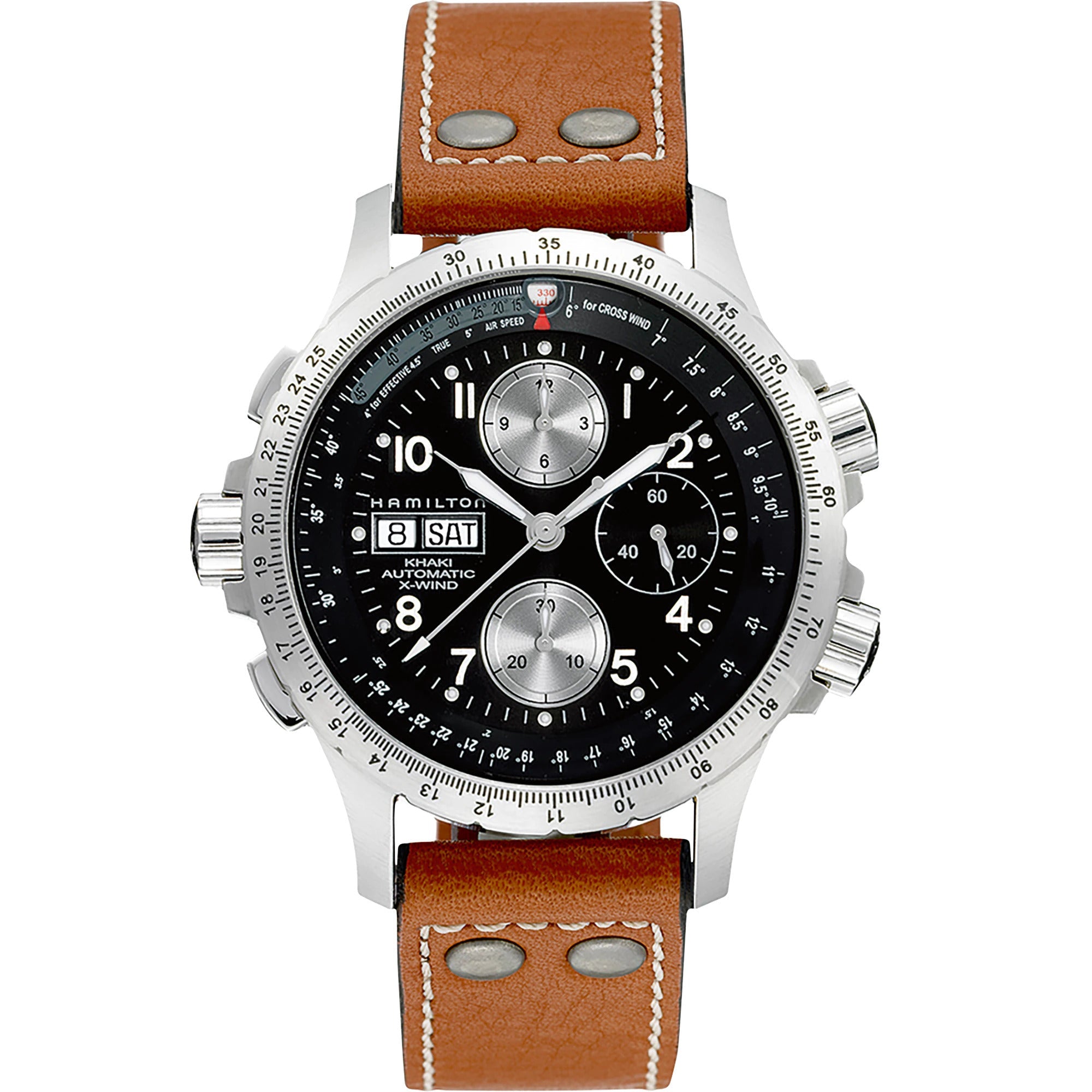 Hamilton Khaki Aviation X-Wind Automatic Chrono Men's Watch H77616533