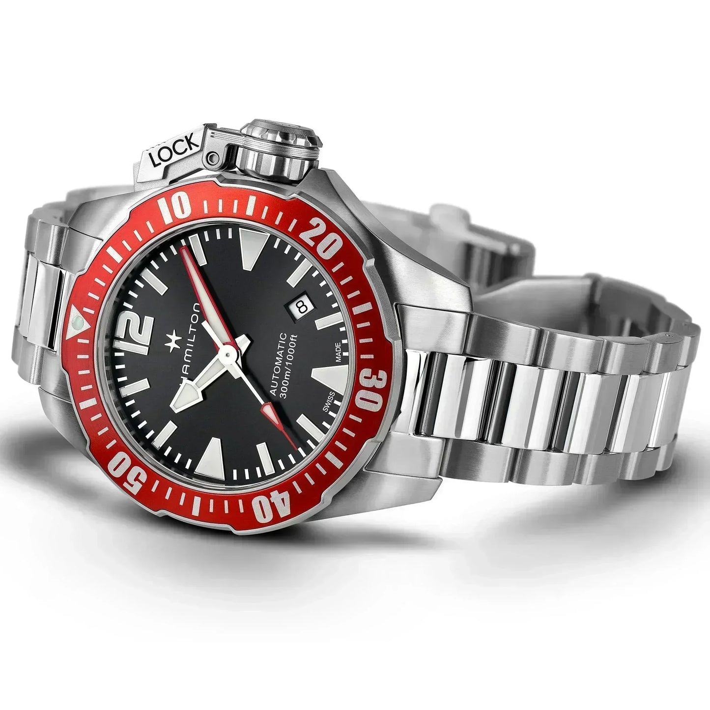 Hamilton Khaki Navy Frogman Automatic Mens Watch H77725135