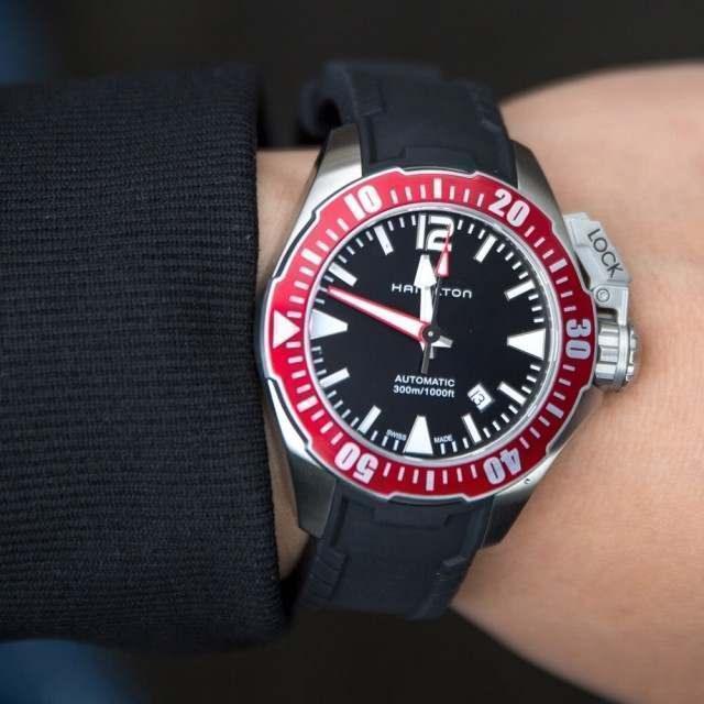 Hamilton Khaki Navy Frogman Automatic Mens Watch H77725335