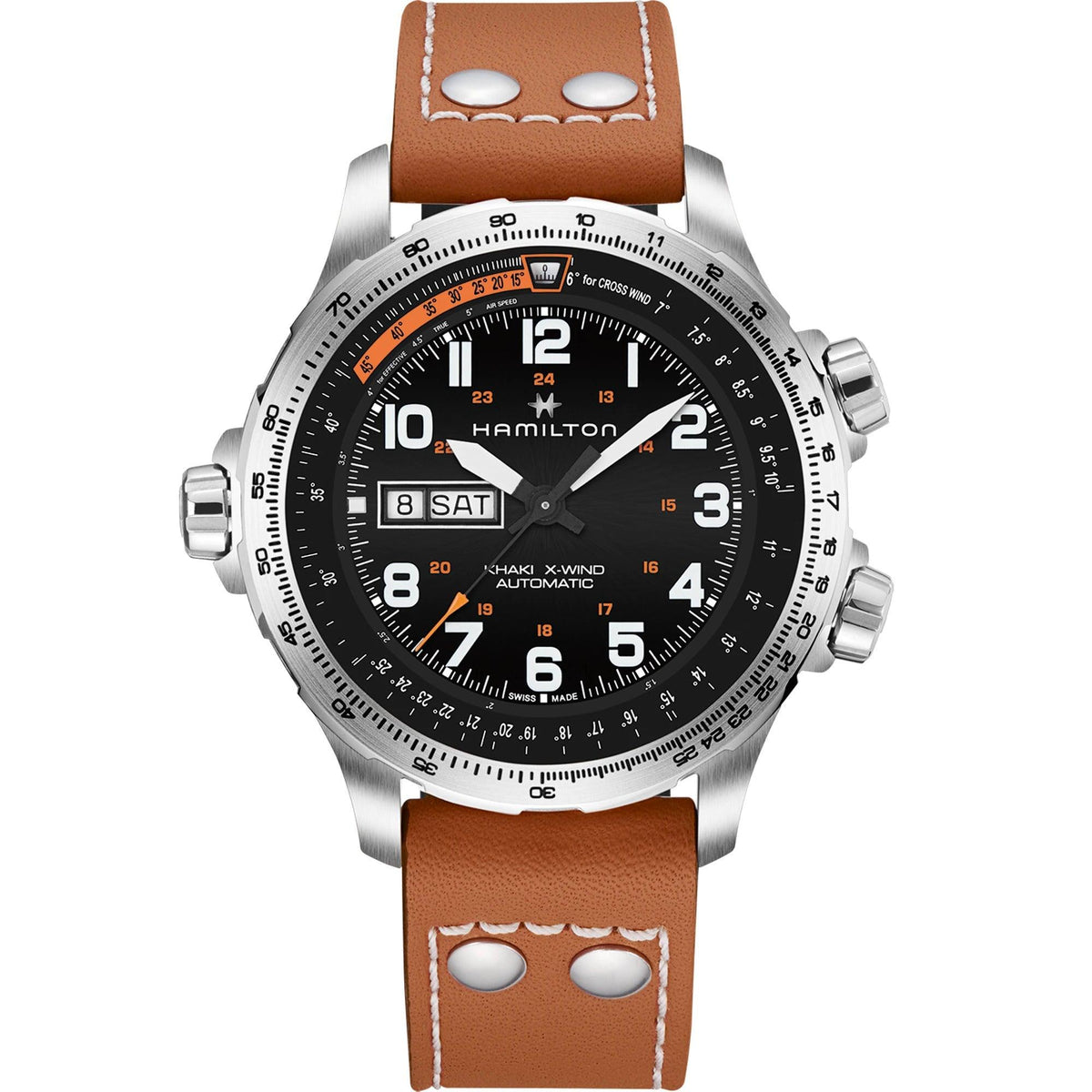 Hamilton Khaki Aviation X-Wind Day Date Automatic Men&#39;s Watch H77755533