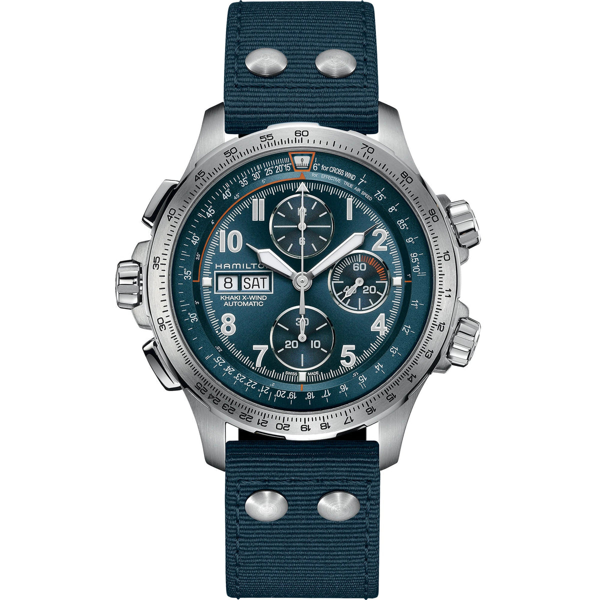 Hamilton Khaki Aviation X-Wind Automatic Chrono Men&#39;s Watch H77906940