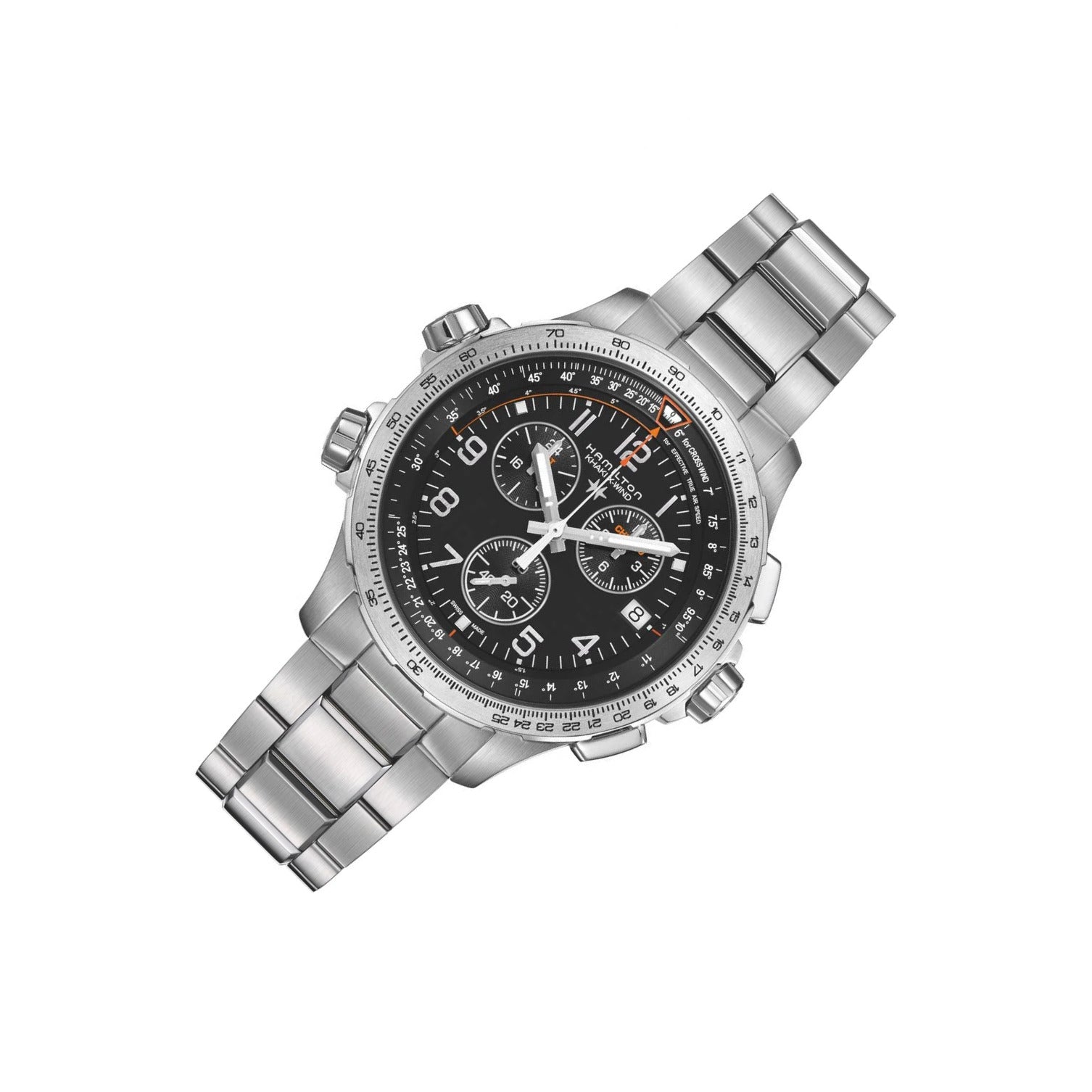 Hamilton Khaki Aviation X-Wind GMT Chrono Quartz Men's Watch