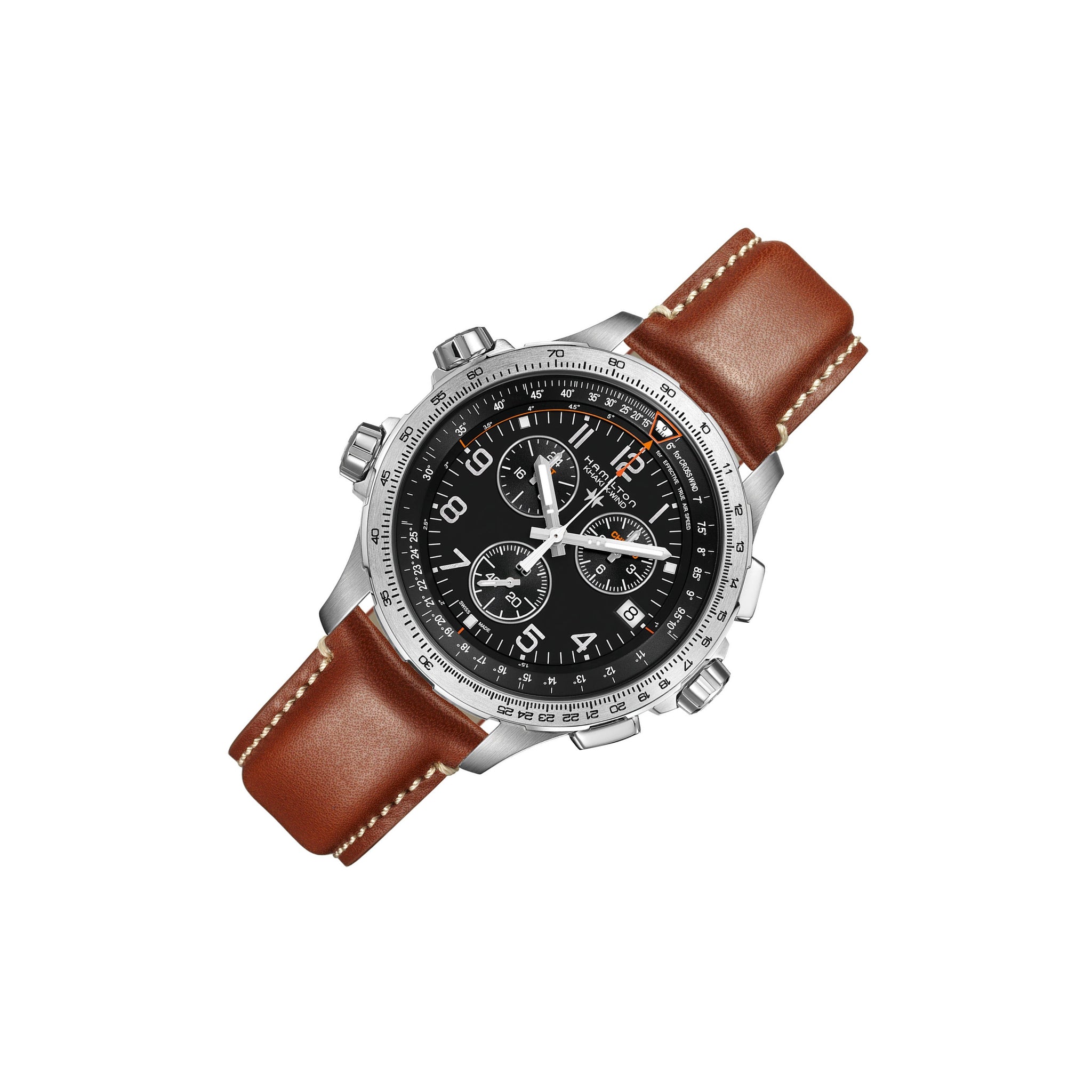 Hamilton Khaki Aviation X-Wind GMT Chrono Quartz Men's Watch