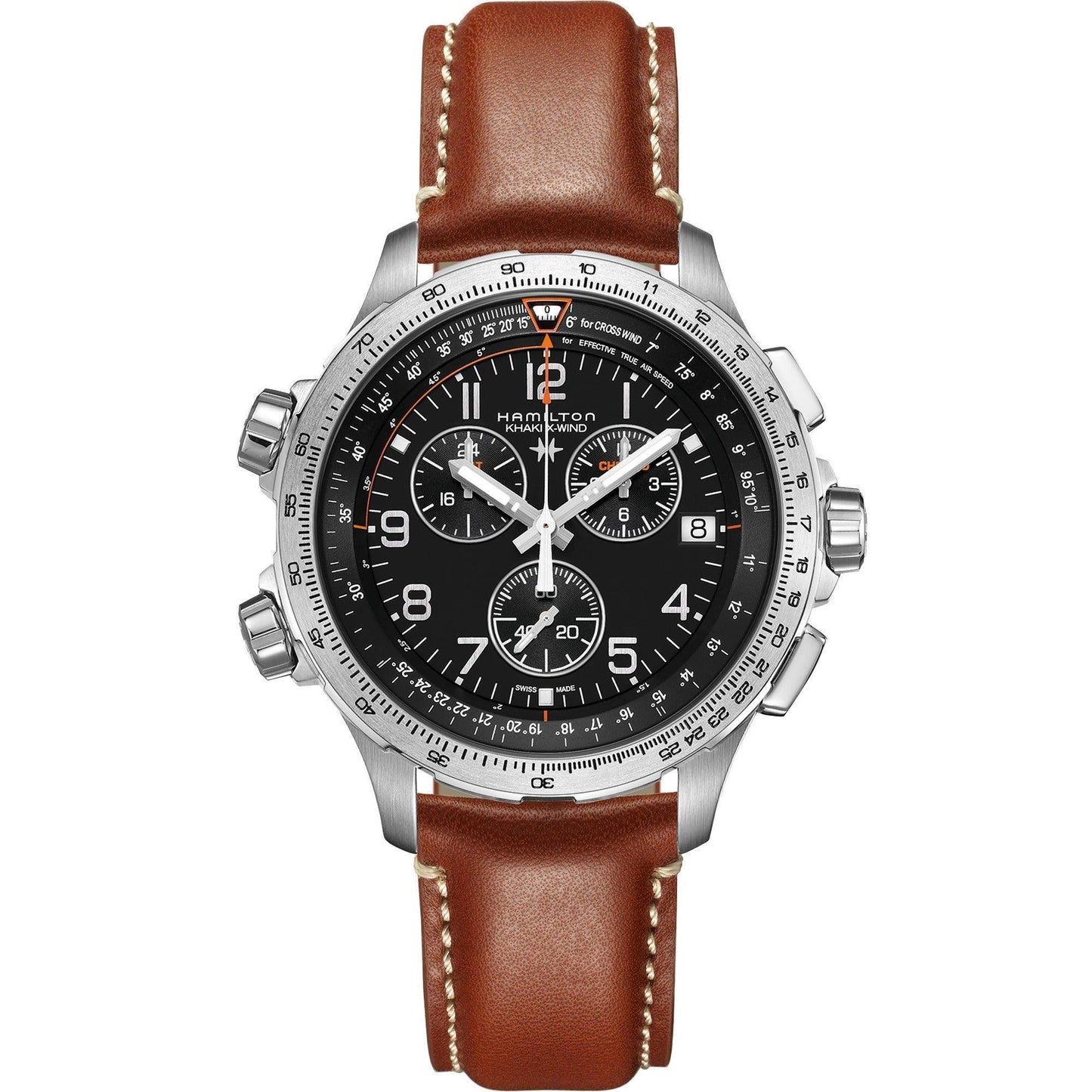 Hamilton Khaki Aviation X-Wind GMT Chrono Quartz Men's Watch H77912535