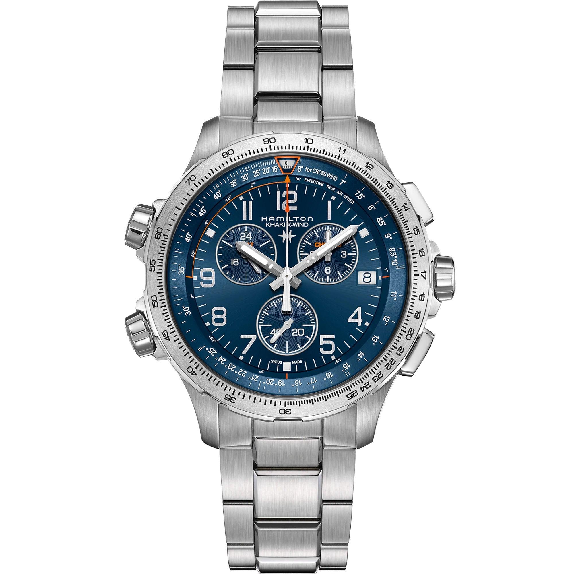 Hamilton Khaki Aviation X-Wind GMT Chrono Quartz Men's Watch H77922141