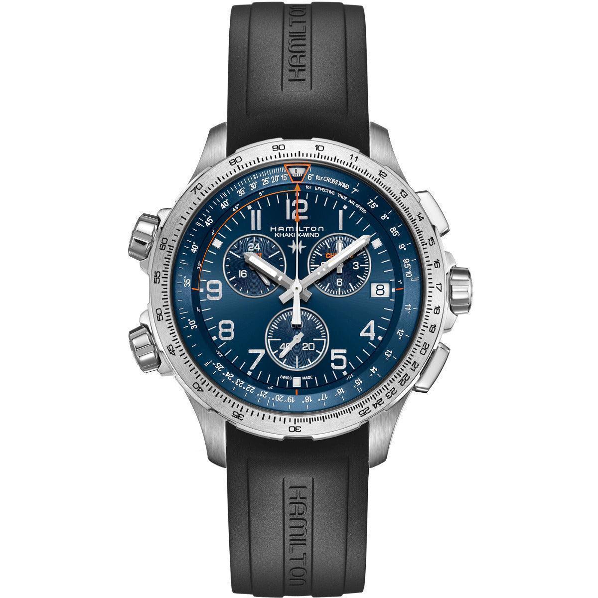 Hamilton Khaki Aviation X-Wind GMT Chrono Quartz Men's Watch H77922341