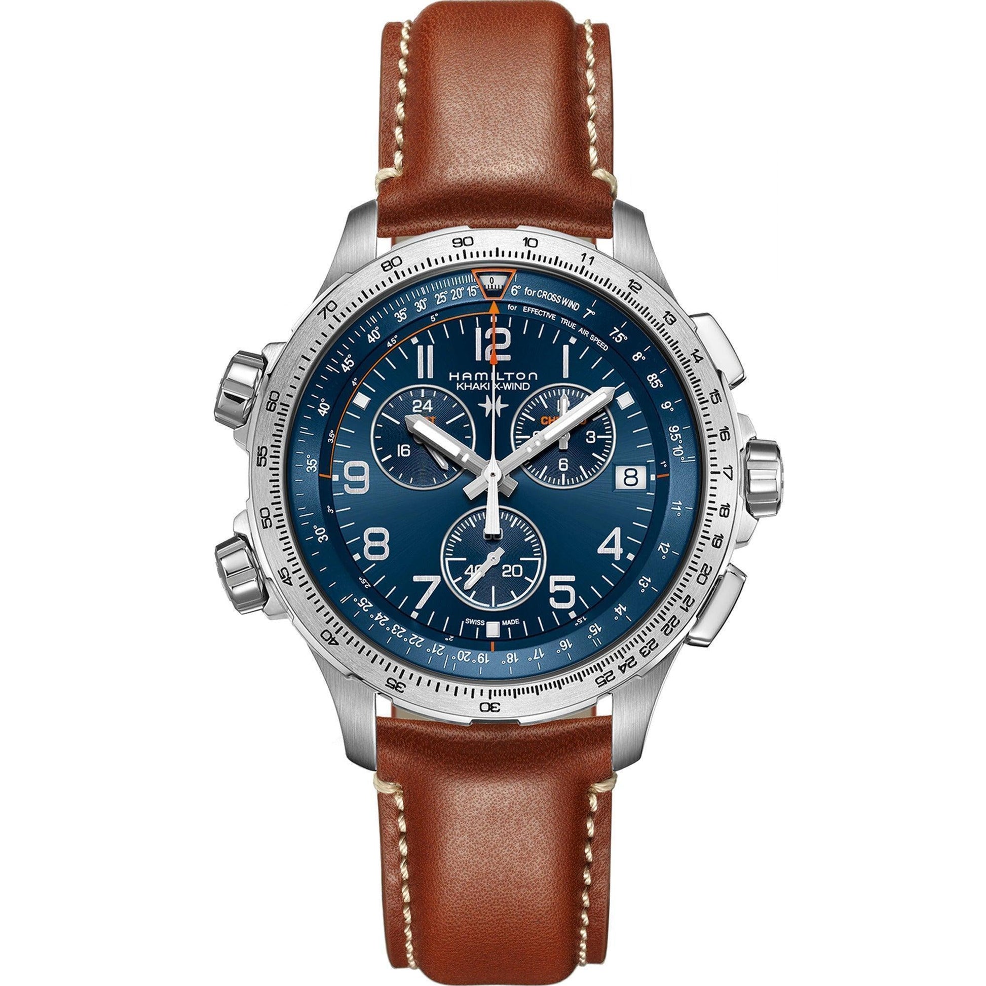 Hamilton Khaki Aviation X-Wind GMT Chrono Quartz Men's Watch H77922541