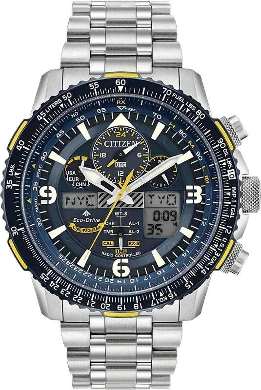 Citizen Blue Angels Eco-Drive Mens Watch JY8078-52L