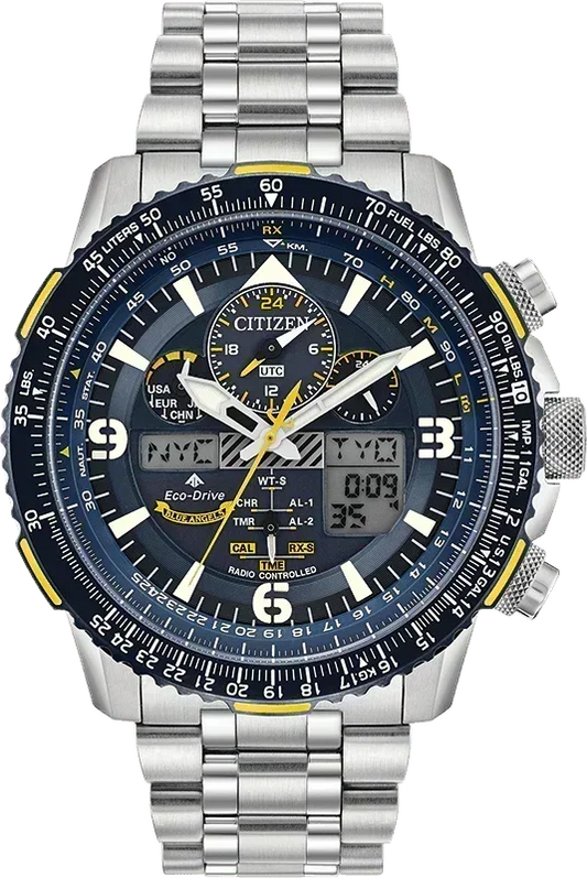 Citizen Blue Angels Eco-Drive Mens Watch JY8078-52L