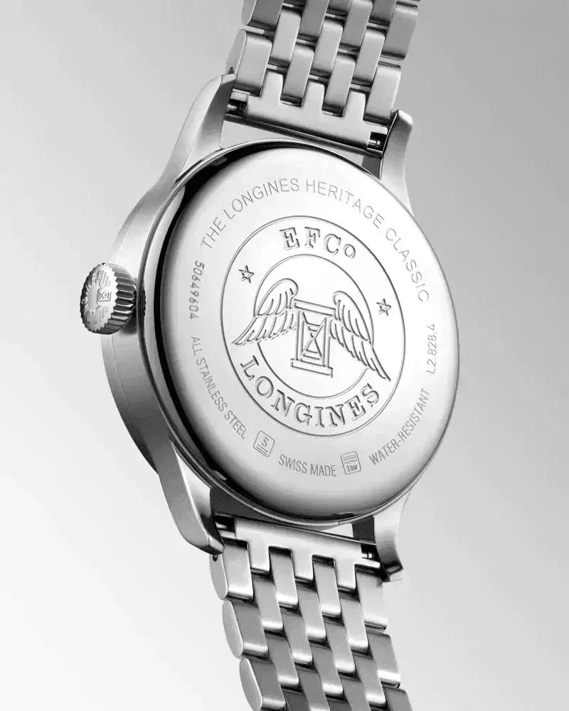 Longines Heritage Classic Sector Dial Automatic Mens Watch L28284536