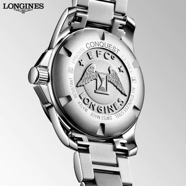 Longines Conquest Quartz Men s Watch L37594966 Obsessions Jewellery