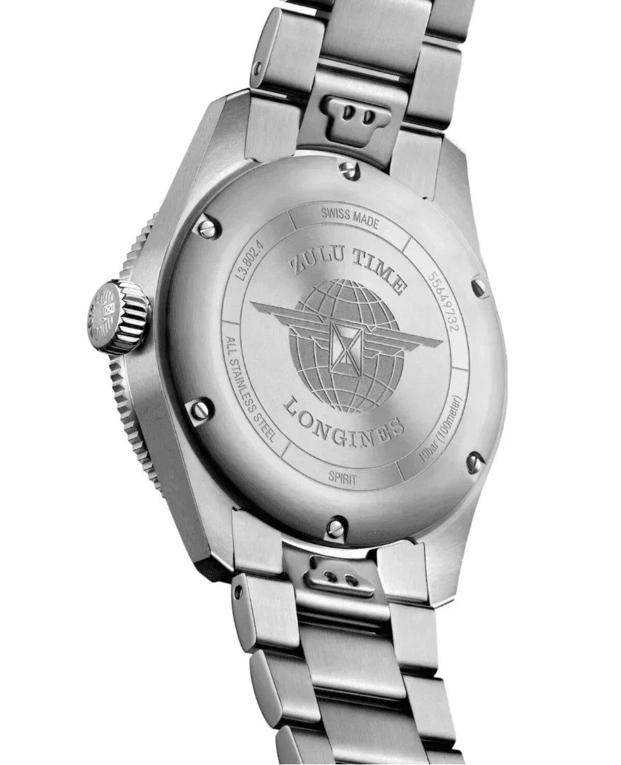 Longines Spirit Zulu Time Automatic Mens Watch L38024536
