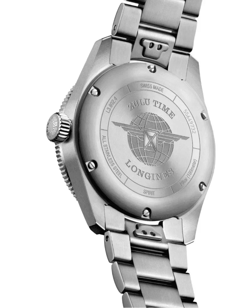 Longines Spirit Zulu Time Automatic Mens Watch L38024636