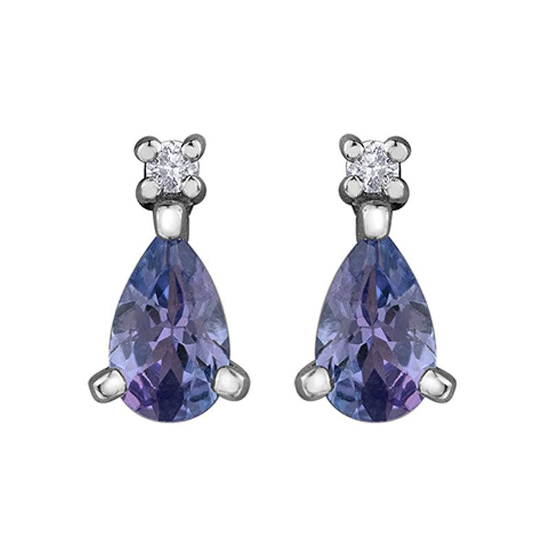 Tanzanite hot sale teardrop earrings