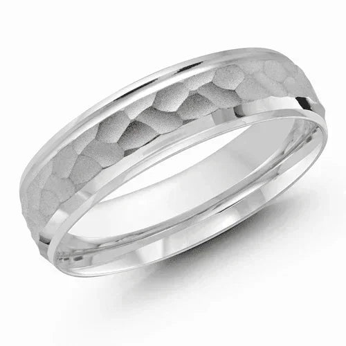 10, 14 Karat 6mm Solid Gold High Polish Rounded Lux Band