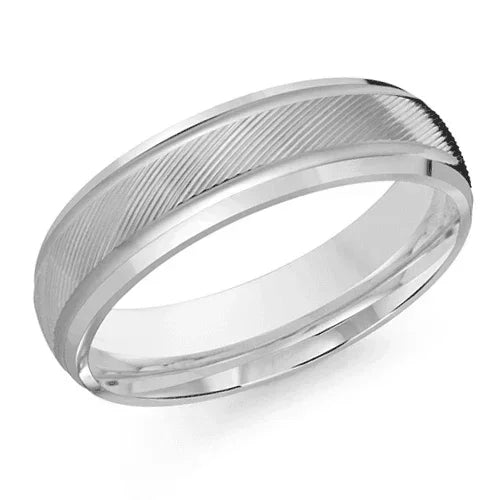 10, 14 Karat 6mm Solid Gold High Polish Rounded Lux Band