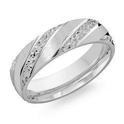10, 14 Karat 6mm Solid Gold High Polish Rounded Lux Band