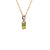 August Birthstone Pendant With 0.03TDW Diamond Accent Set in 10K Yellow Gold