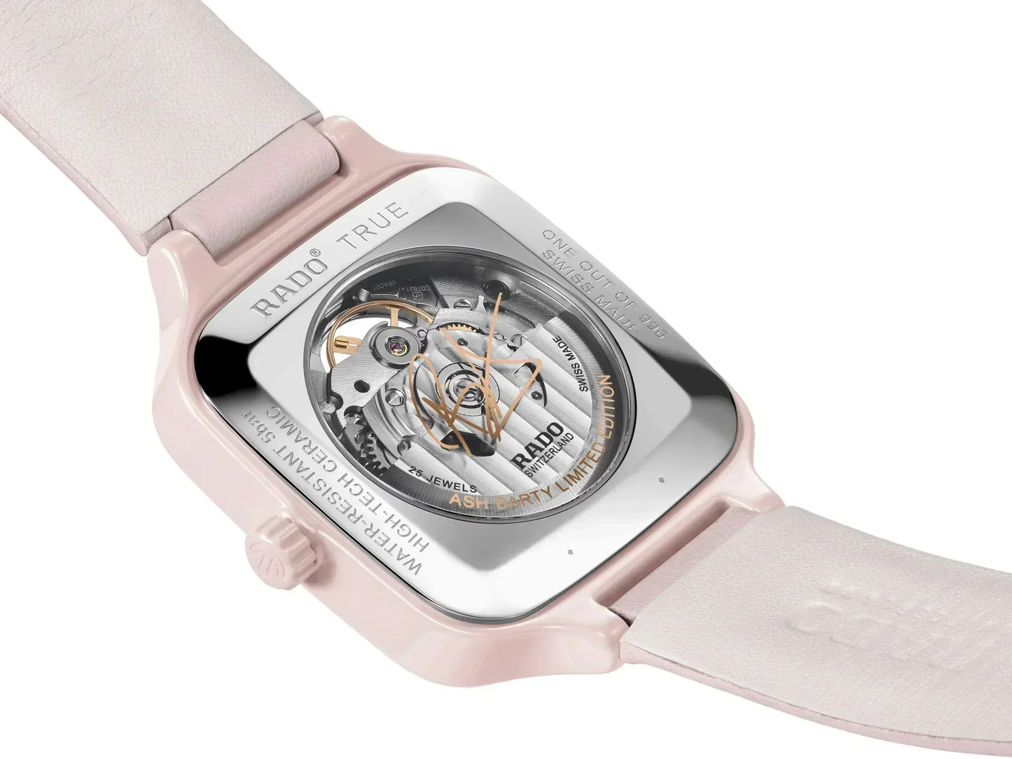 Rado True Square x Ash Barty Limited Edition Automatic Women's Watch R27123905