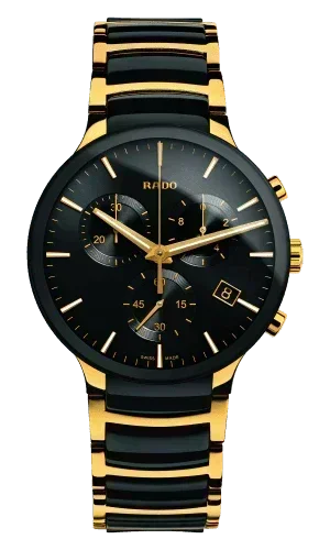 Rado Centrix Black Dial Chronograph Men's Watch R30134162