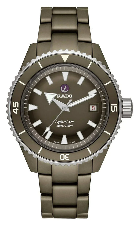 Rado Captain Cook High-Tech Ceramic Diver Automatic Men's Watch R32130312
