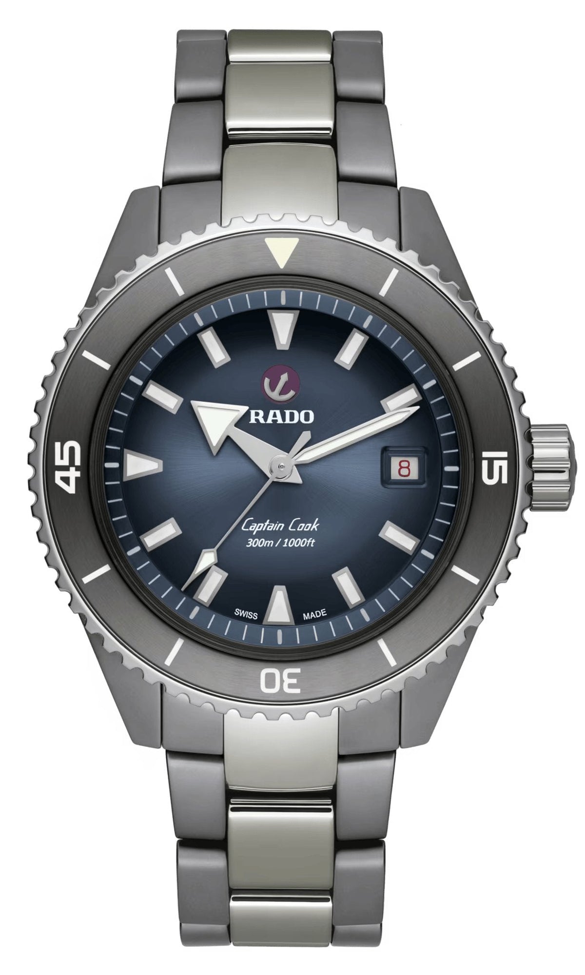 Rado Captain Cook High-Tech Ceramic Diver Automatic Men&#39;s Watch R32144202