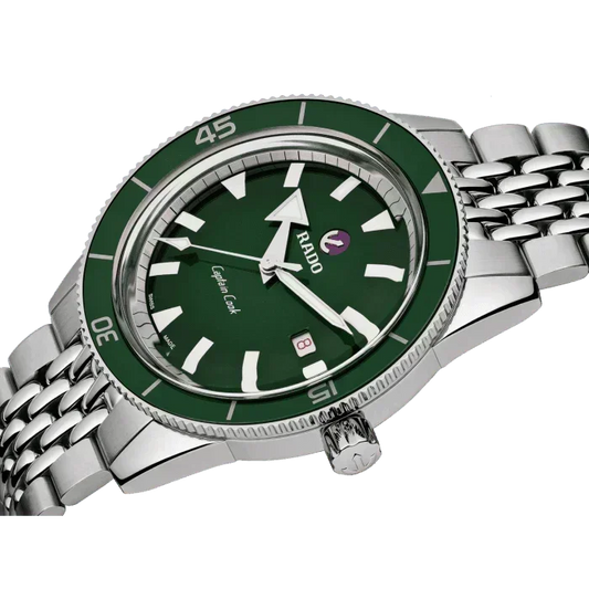 Rado Captain Cook Automatic Green Dial Men's Watch R32505313