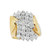 14K Yellow and White Gold 2.00TDW Women's Diamond Fashion Ring