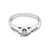14K White Gold 0.29CT Diamond Solitaire Engagement Ring