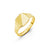 10k Yellow Gold Signet Baby Ring
