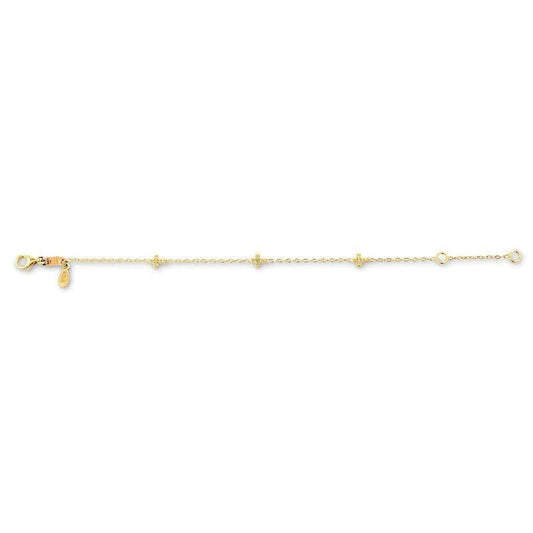 10k Yellow Gold Cross Baby Bracelet