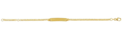 10K Yellow Gold Curb Link Bracelet