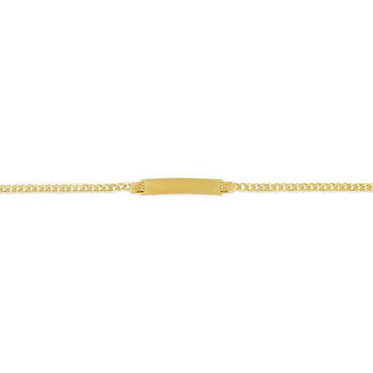10K Yellow Gold Curb Link Bracelet